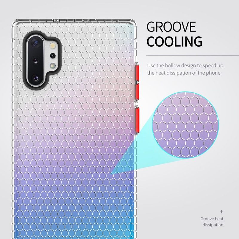 Kuori Samsung Galaxy Note 10+ / Note 10+ 5G Silicone Honeycomb