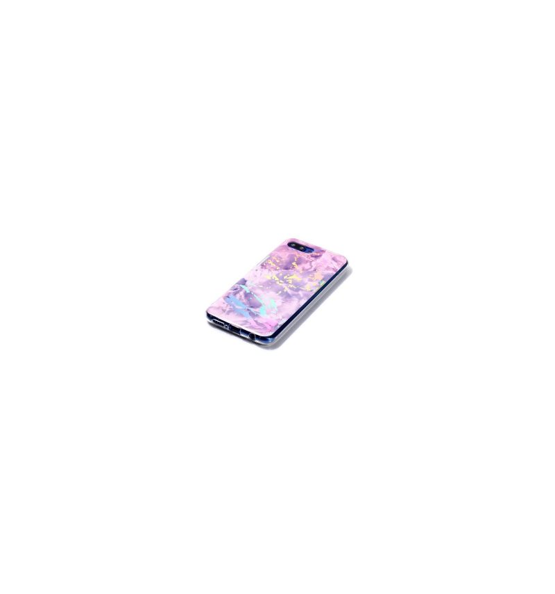 Kuori Honor 10 Premium Marble - Violetti