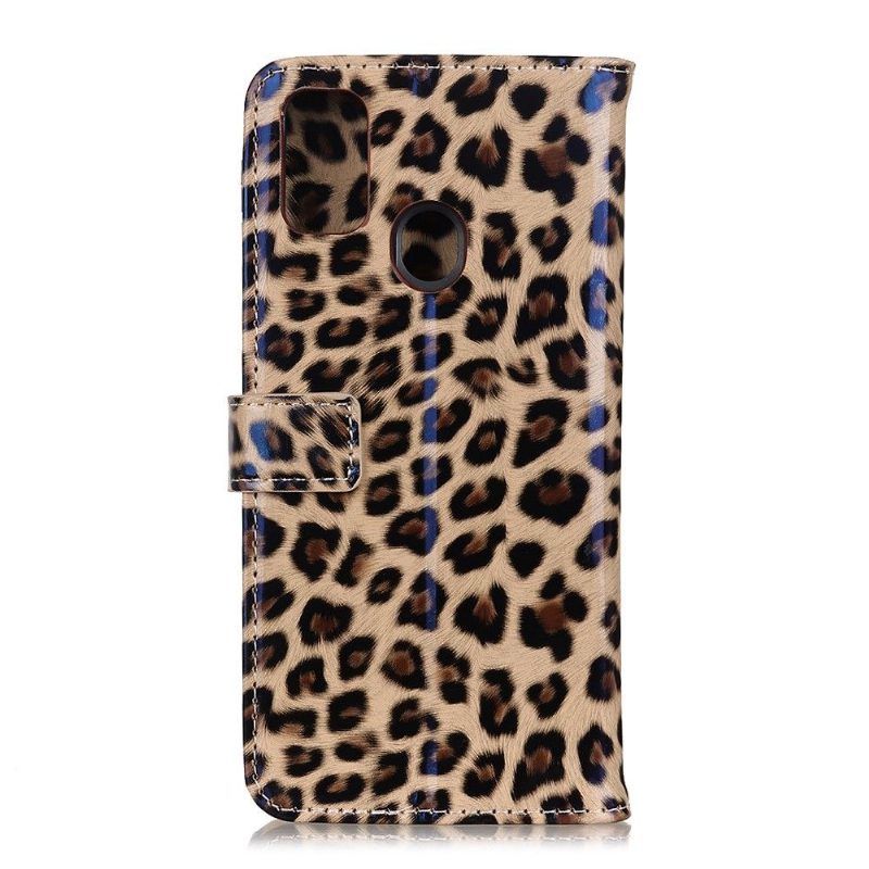 Kotelot OnePlus Nord N100 Faux Leather Leopard Style