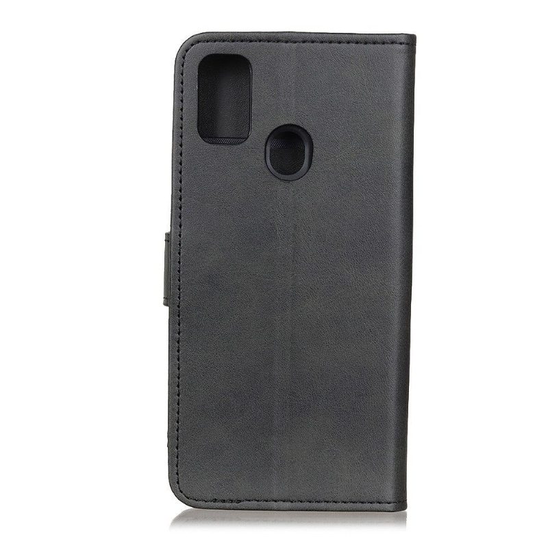 Nahkakotelo OnePlus Nord N100 Murtumaton Puhelinkuoret Marius Matte Leather Effect