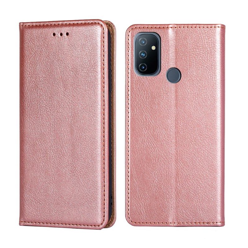 Puhelinkuoret OnePlus Nord N100 Kotelot Flip Pure Faux Leather