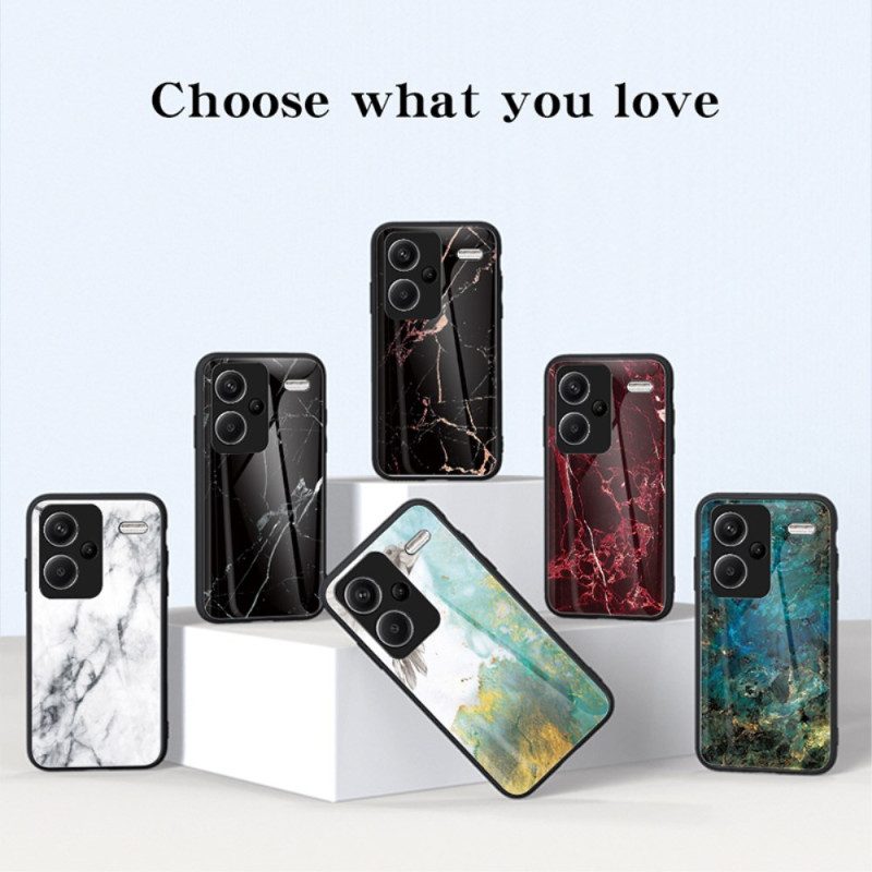 Case Xiaomi Redmi Note 13 Pro Plus 5g Puhelinkuoret Smaragdimarmorikarkaistu Lasi