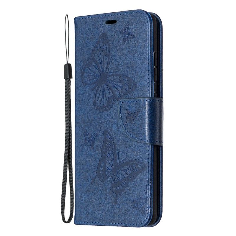 Kotelot Samsung Galaxy S20 FE Butterflies -toimintotuki