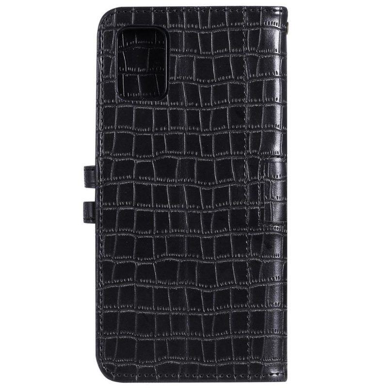 Kotelot Samsung Galaxy S20 FE Croc Effect -nahkatyyli