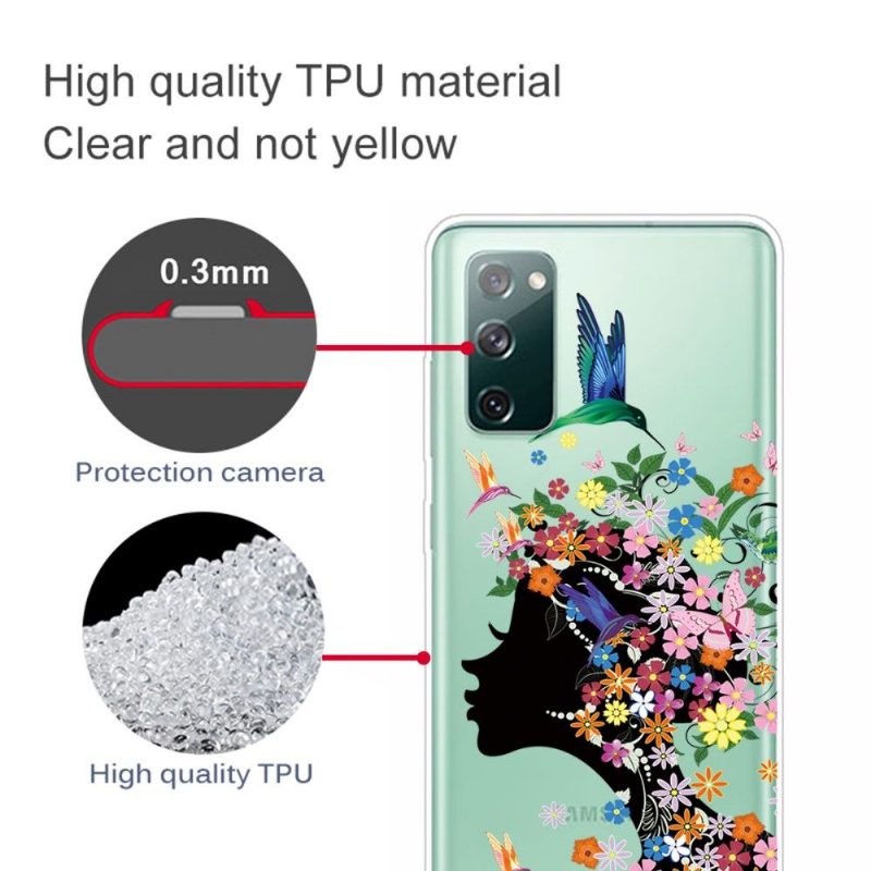 Kuori Samsung Galaxy S20 FE Hemming Hummingbird Flowers