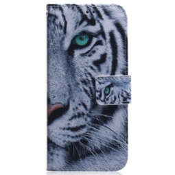 Kotelot Oppo Reno 8 Pro Suojaketju Kuori Strappy White Tiger