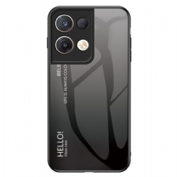 Kuori Oppo Reno 8 Pro Karkaistu Lasi Hello