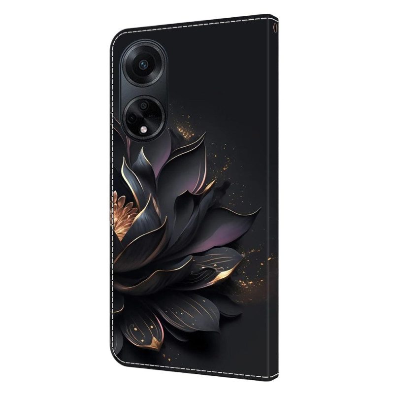 Kotelot Oppo A98 5g Purple Lotus