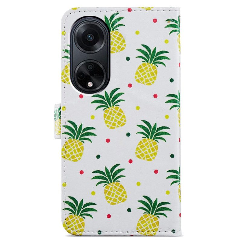 Kuoret Oppo A98 5g Ananas Hihnalla