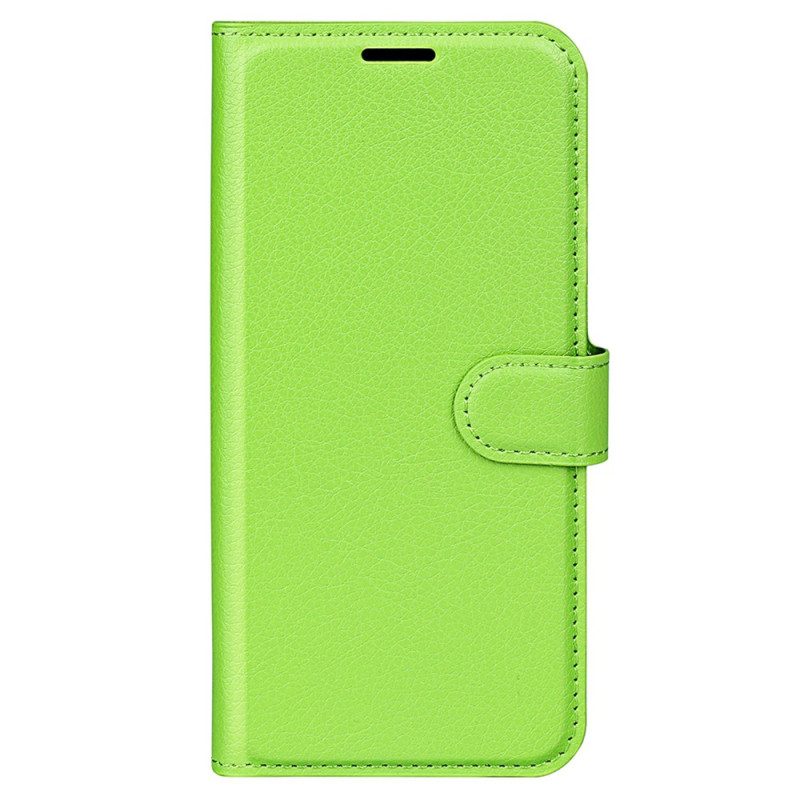 Kuoret Oppo A98 5g Classic Litchi Faux Leather