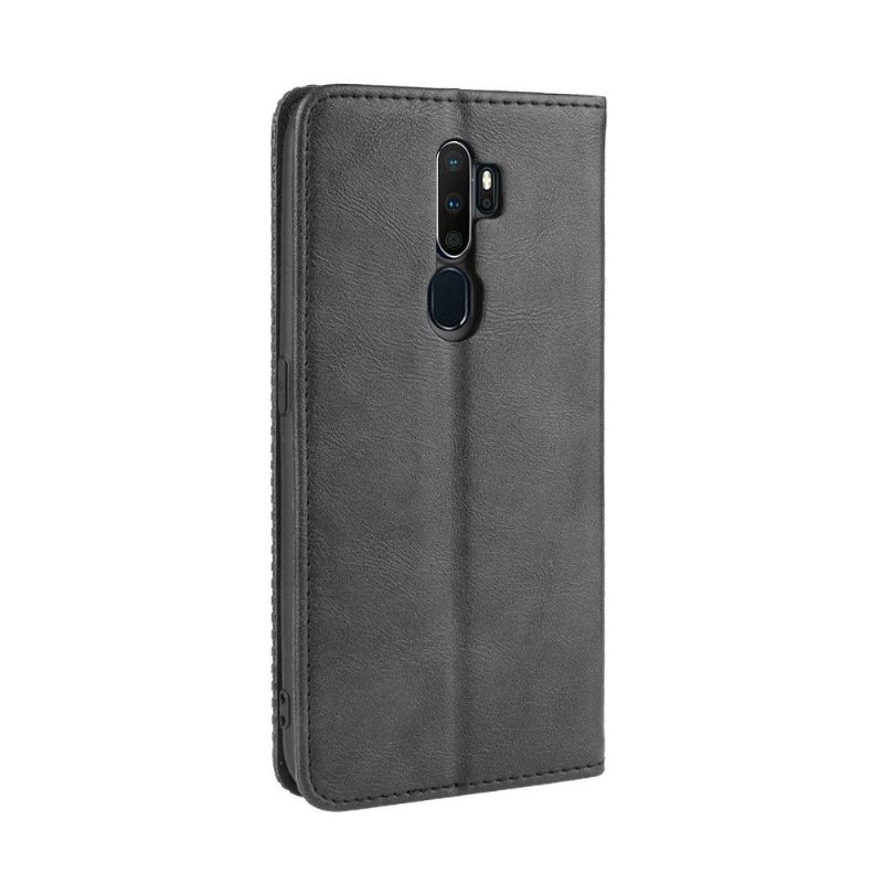 Flip Case Oppo A9 2020 Hemming Cirénius-tyylinen Nahka