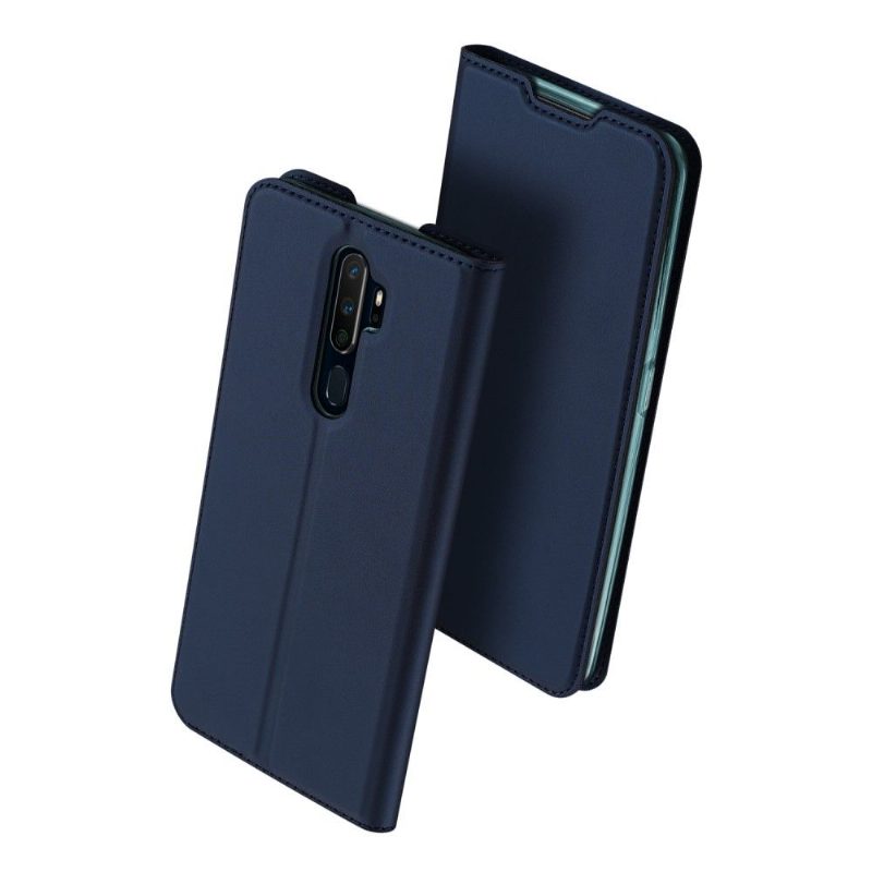 Flip Case Oppo A9 2020 Hemming Satiinipinnoite