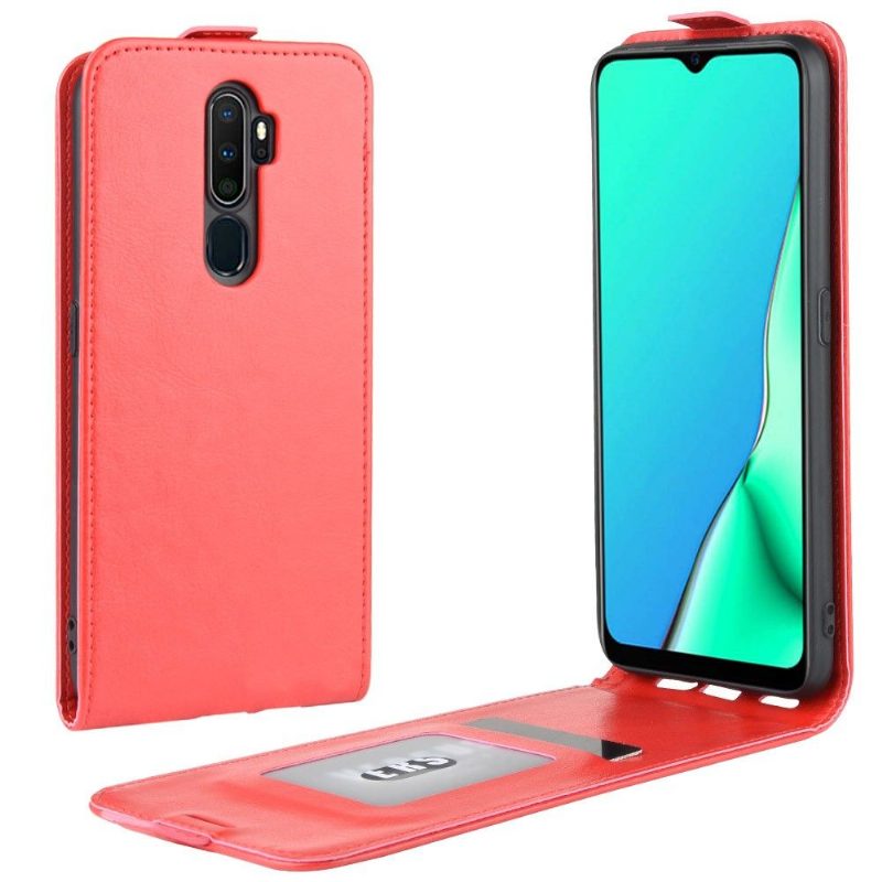 Kotelot Oppo A9 2020 Keinonahka Pystysuora