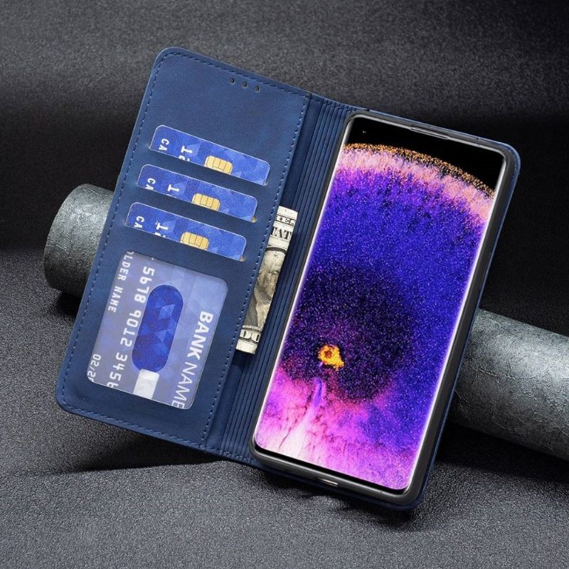 Kotelot Oppo Find X5 Pro Binfen Color Flip Faux Leather