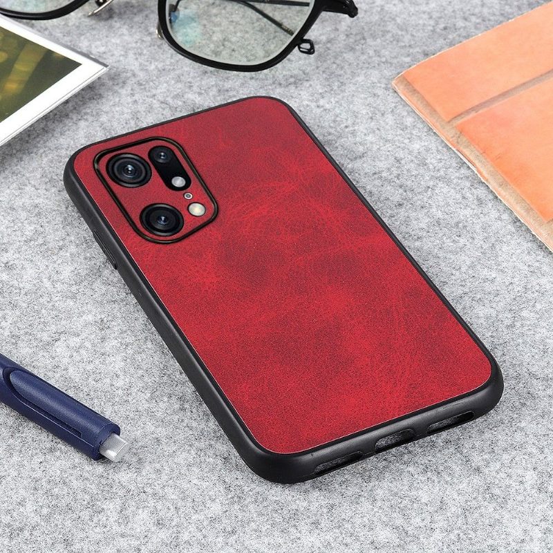 Kuori Oppo Find X5 Pro Jazz Faux Leather Vintage