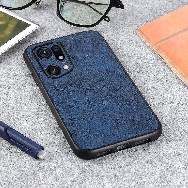 Kuori Oppo Find X5 Pro Jazz Faux Leather Vintage