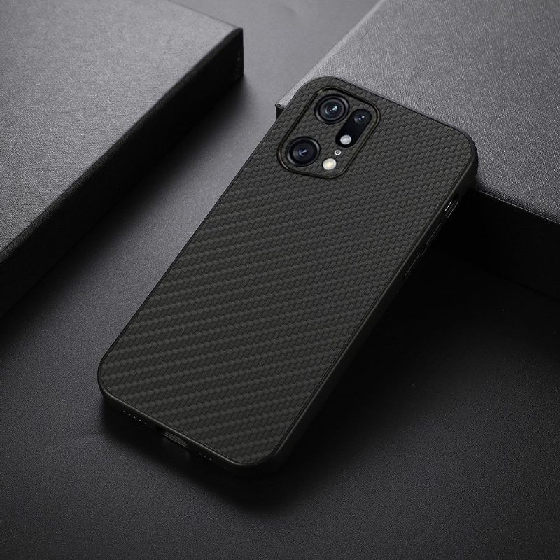 Kuori Oppo Find X5 Pro Style Carbon Fiber