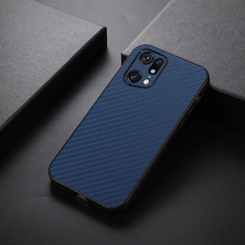 Kuori Oppo Find X5 Pro Style Carbon Fiber