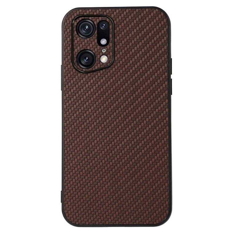 Kuori Oppo Find X5 Pro Style Carbon Fiber