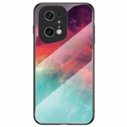 Kuori Oppo Find X5 Pro Suojakuori Nebula Glass Back