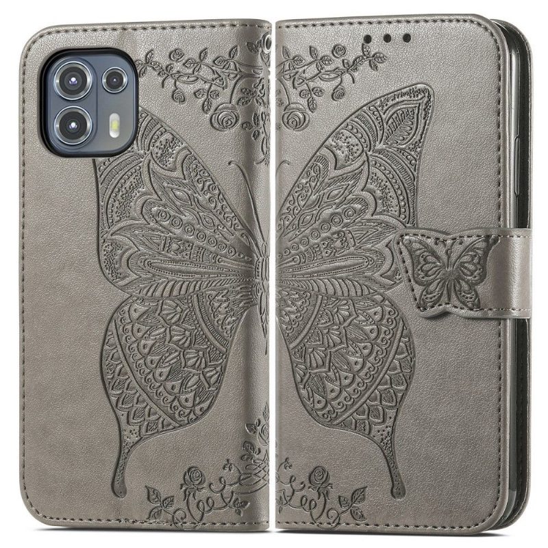 Kotelot Motorola Edge 20 Lite Suojakuori Butterfly Relief