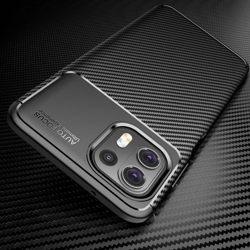 Kuori Motorola Edge 20 Lite Alkuperäinen Style Carbon Fiber