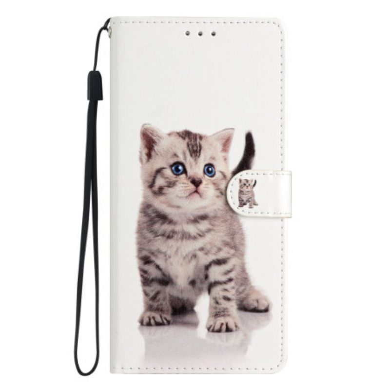 Kotelot Oppo Reno 8 Suojaketju Kuori Strappy Kitten