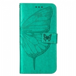 Kotelot Xiaomi 12 Lite Butterfly Design Kaulanauhalla