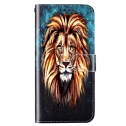 Kotelot Xiaomi 12 Lite Suojaketju Kuori Lanyard Lion