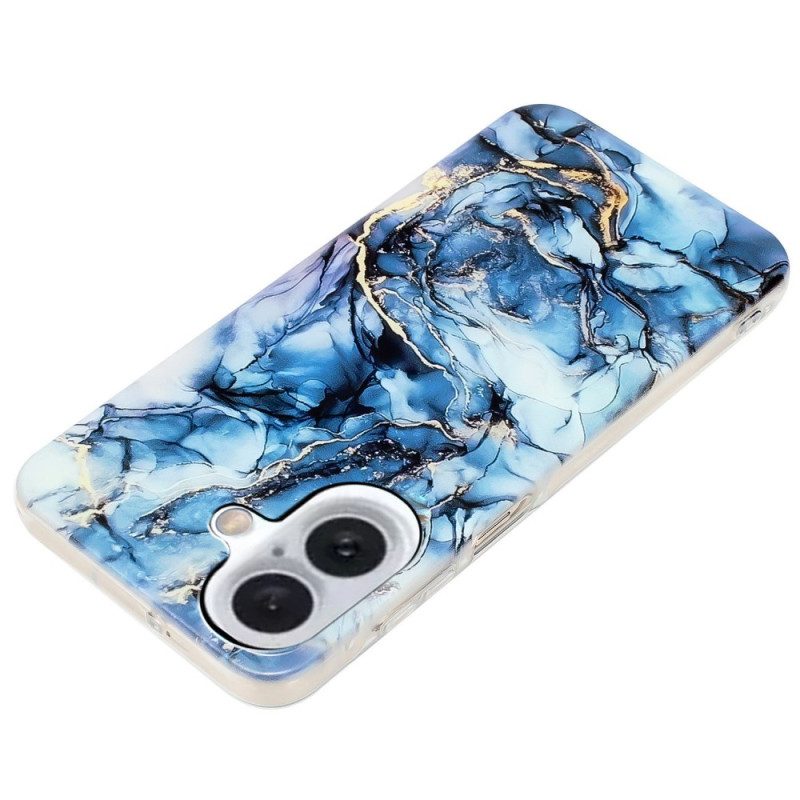 Case iPhone 16 Puhelinkuoret Marmoroitu Kuvio