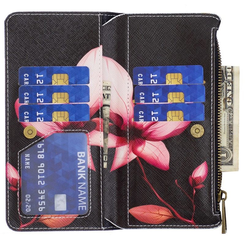 Kotelot iPhone 16 Lotus Wallet Suojakuori