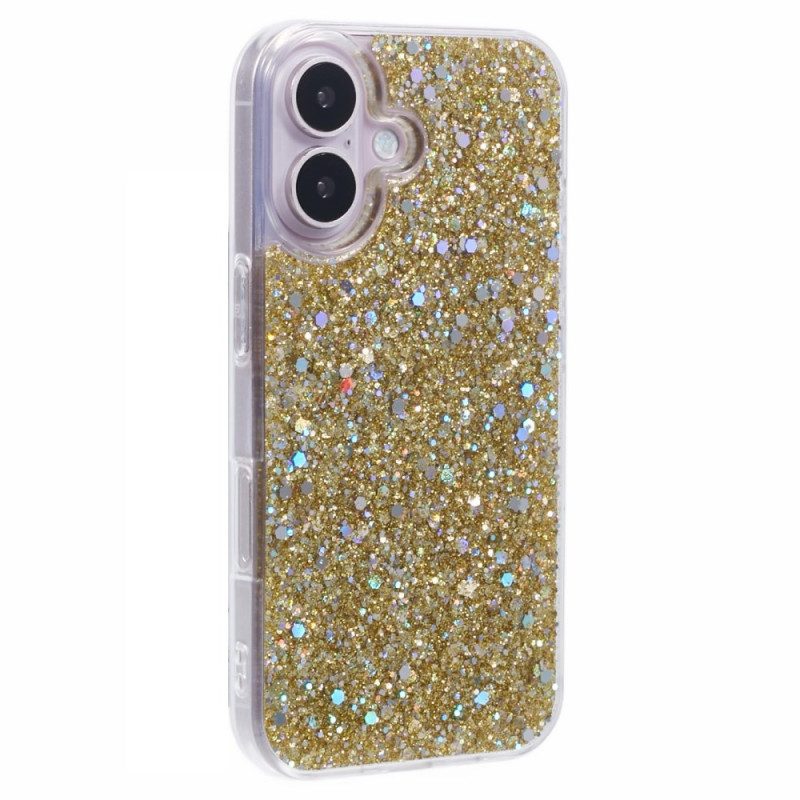 Kuori iPhone 16 Glitteriä