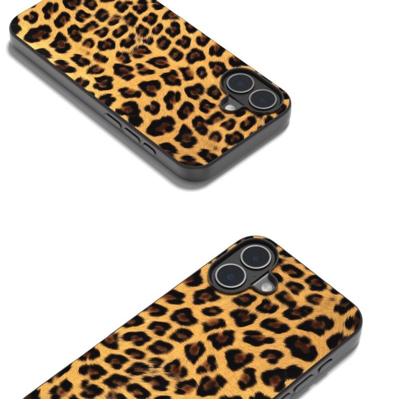 Kuori iPhone 16 Leopardityyli