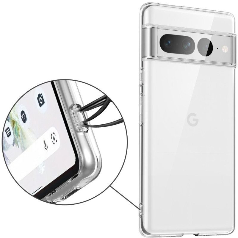 Case Google Pixel 7 Pro Joustava Läpinäkyvä