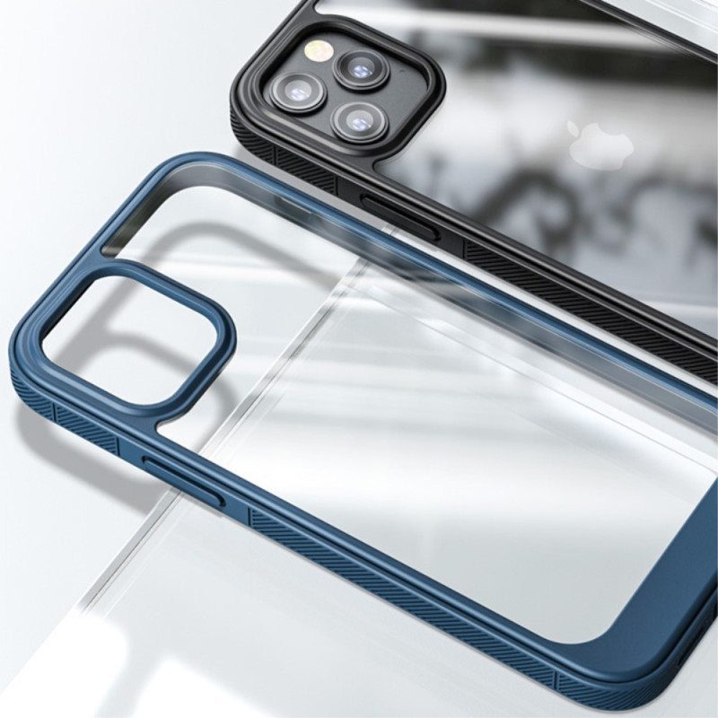 Case iPhone 14 Pro Liukumattomat Hybridireunat