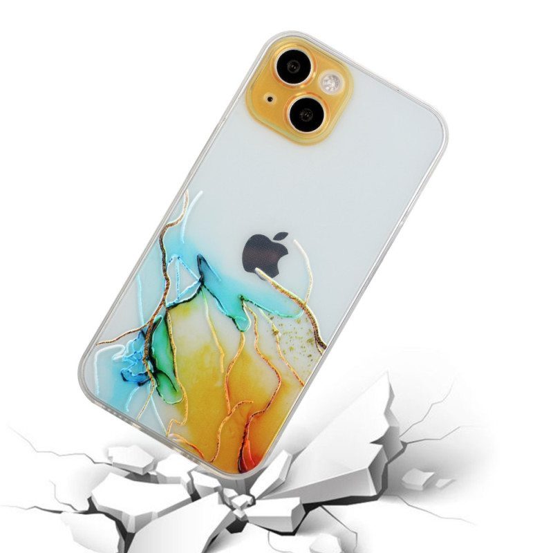 Case iPhone 15 Plus Joustava Marmori