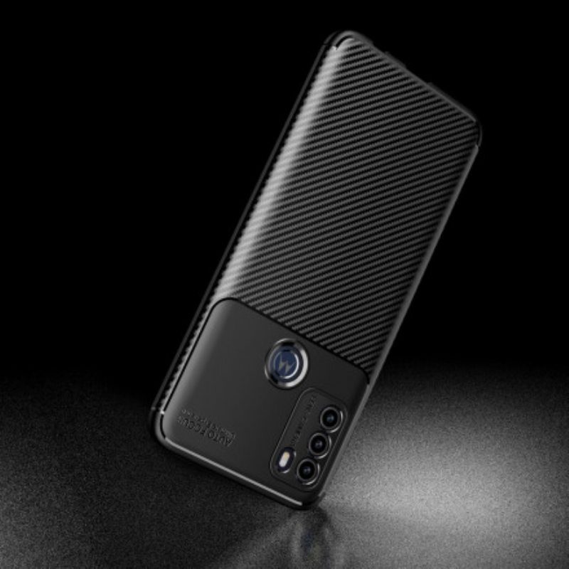 Case Moto G50 Joustava Hiilikuiturakenne