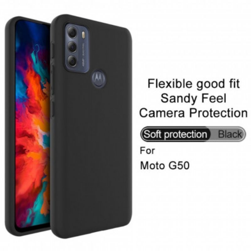 Case Moto G50 Uc-3-sarjan Silikonimatto Imak