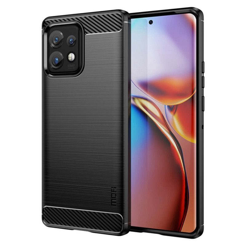 Case Motorola Edge 40 Pro Mofi Harjattu Hiilikuitu