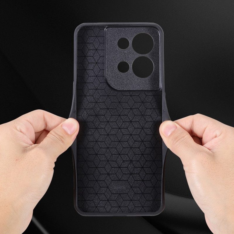 Case Oppo Reno 8 Pro Azns-nahkaefekti