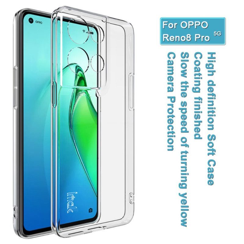 Case Oppo Reno 8 Pro Läpinäkyvä Imak