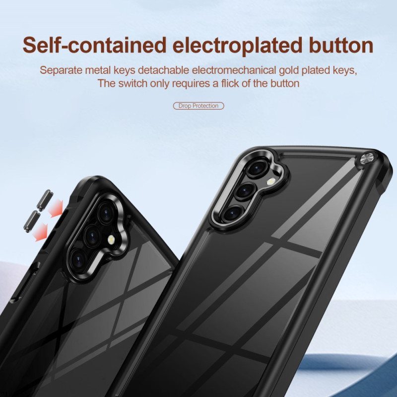 Case Samsung Galaxy A14 / A14 5G Hybridi Alumiiniseoksella