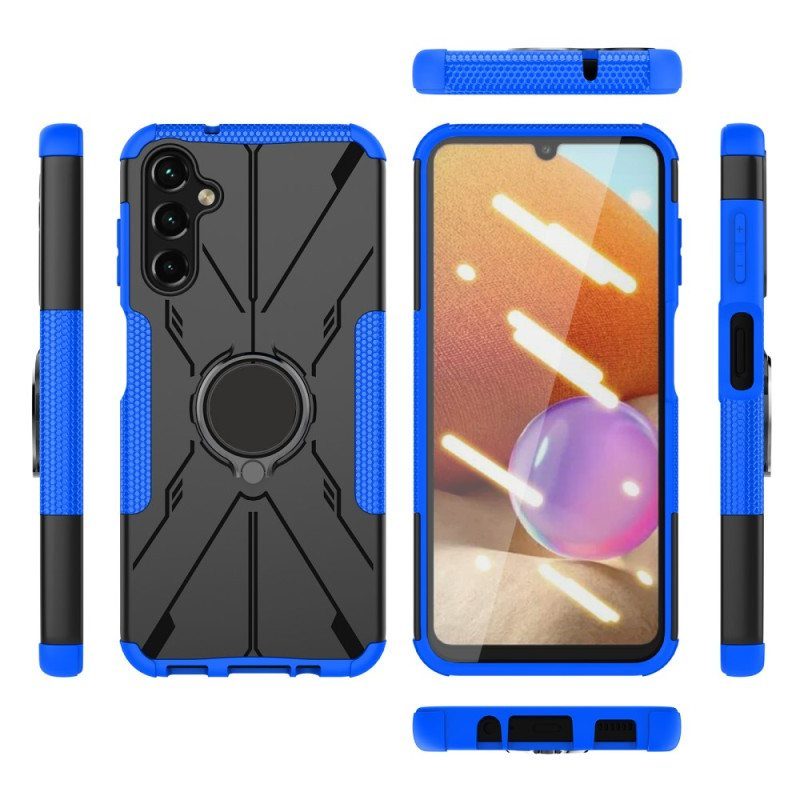 Case Samsung Galaxy A14 / A14 5G Kaksivärinen Rengastuki