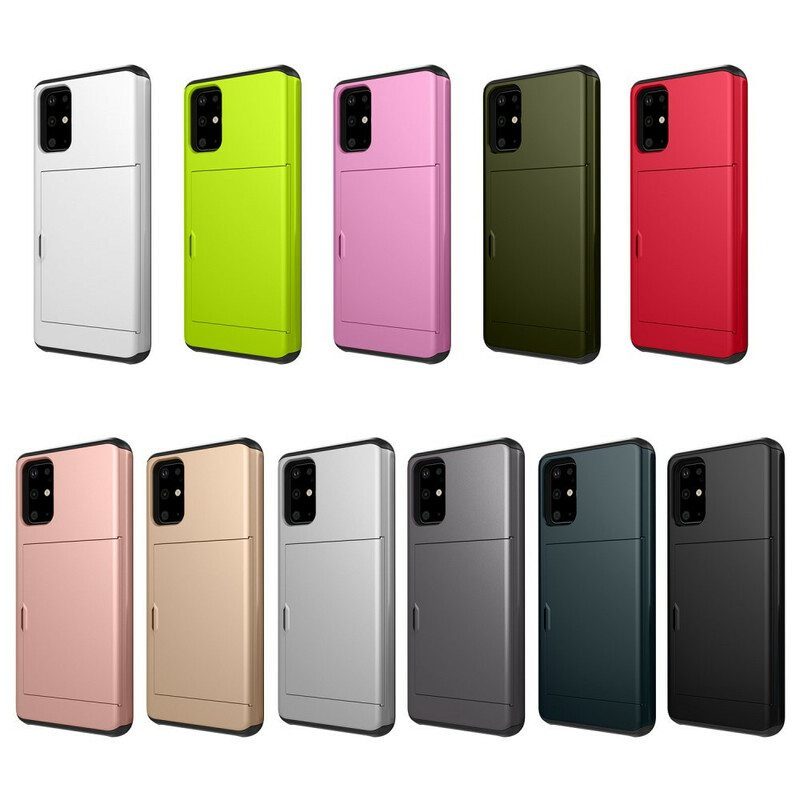 Case Samsung Galaxy S20 Plus / S20 Plus 5G Jäykkä Flashy Korttipidike