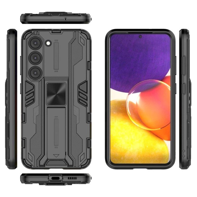 Case Samsung Galaxy S23 5G Pysty- Ja Vaakasuuntainen Irrotettava Tuki