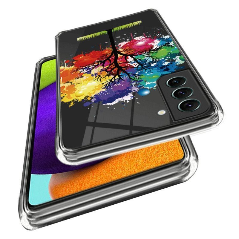 Case Samsung Galaxy S23 5G Saumaton Akvarellipuu