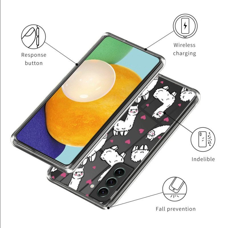 Case Samsung Galaxy S23 5G Saumattomat Hauskat Laamat