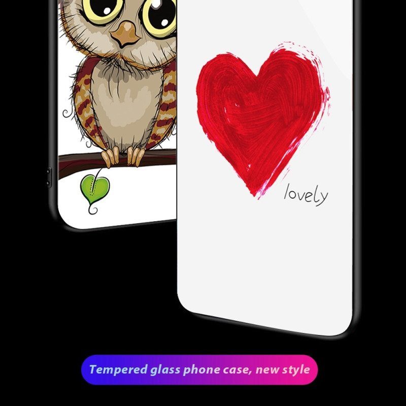 Case Samsung Galaxy S23 Ultra 5G Bad Owl Karkaistu Lasi