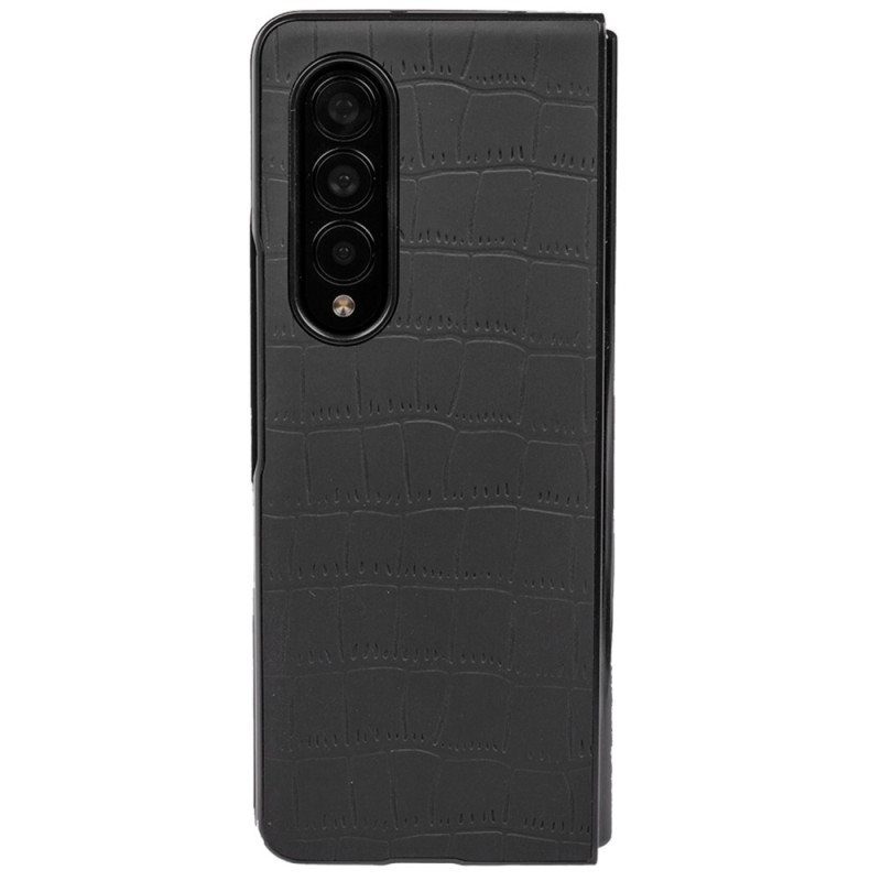 Case Samsung Galaxy Z Fold 4 Kohokuvioitu Krokotiili