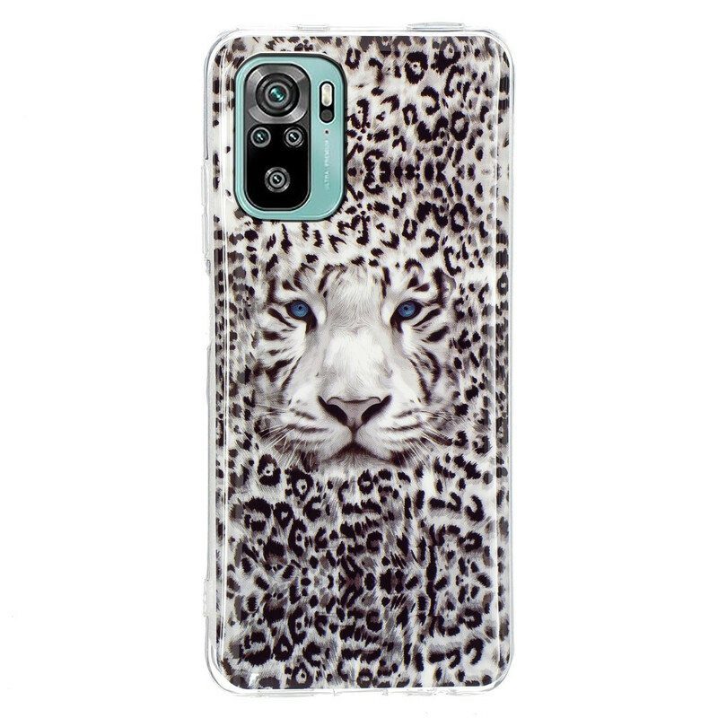 Case Xiaomi Redmi Note 10 / 10S Fluoresoiva Leopard